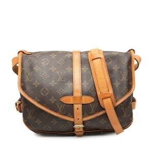 Louis Vuitton Saumur Handbag Canvas 30 #260325L10B